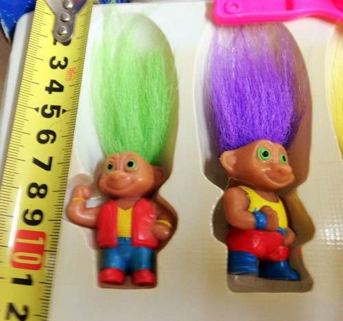 6 VINTAGE BABY TROLLS IN BOX* GREAT COUNTRY HOME DECOR!L@@KaTmy*BUY NOW items*NO WAITING