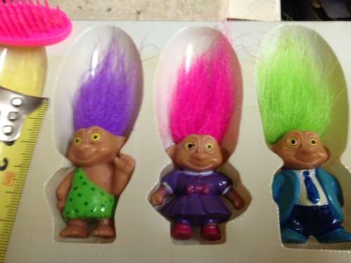 6 VINTAGE BABY TROLLS IN BOX* GREAT COUNTRY HOME DECOR!L@@KaTmy*BUY NOW items*NO WAITING