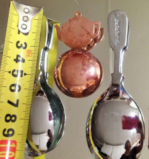3TEA CADDY SCOOP SPOONS COPPER*1Groot Constantia*2ChromeWILSSON`SpureTea*GREAT COUNTRY HOME DECOR*