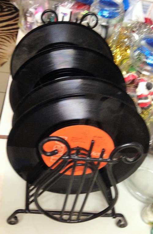 RECORDS Stand !GREAT COUNTRY HOME DECOR!L@@Kat MY*BUY NOW*NO WAITING!
