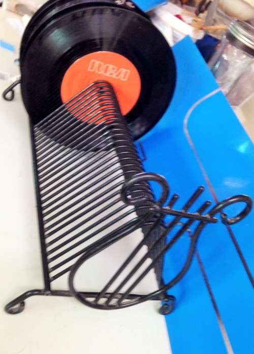 RECORDS Stand !GREAT COUNTRY HOME DECOR!L@@Kat MY*BUY NOW*NO WAITING!