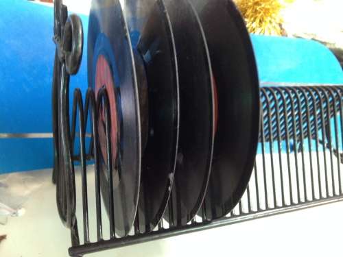 RECORDS Stand !GREAT COUNTRY HOME DECOR!L@@Kat MY*BUY NOW*NO WAITING!