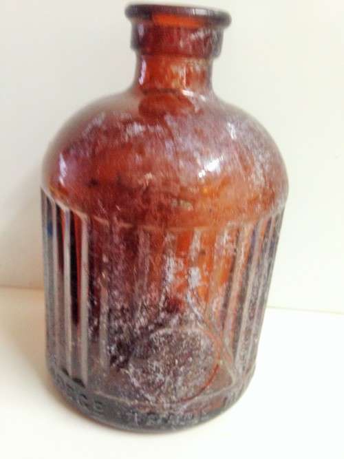 Dump dig Empty brown bottles empty 2 LYSOL-1other