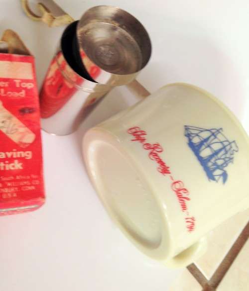 SHAVING MUG+2OldSoapShavingSticks+Container*GREAT COUNTRY HOME DECOR*L@@KatMy*BUY NOWitemsNO WAITING