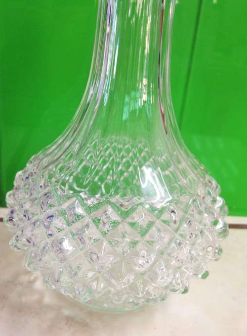Decanter +stopper - Crystal d Arq  LOOK AT MY BUY NOW LISTINGS NO WAITING