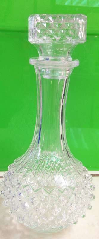 Decanter +stopper - Crystal d Arq  LOOK AT MY BUY NOW LISTINGS NO WAITING