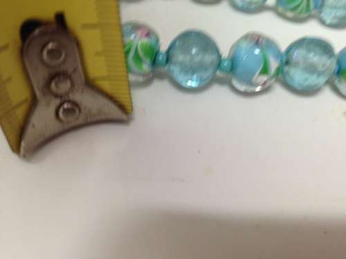 VINTAGE MURANO GLASS BEAD NECKLACE  *GREATCOUNTRY HOME DECOR*L@@KatMyBUYNOWitemsNOWAITING