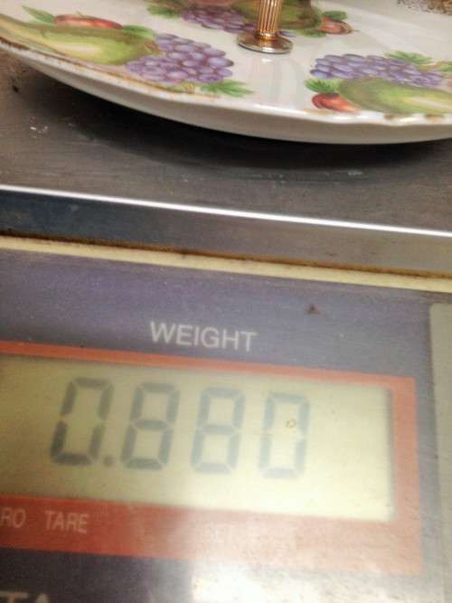 2 TIER CAKE stand GILT Trim+1 SNACK dish 2 DIV Look At All My BUY NOW Listings NO WAITING