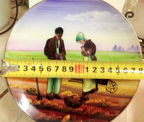 BEAUTIFUL Wall plate ceramic 16CM DIAMETER*GREAT CountryHOME DECOR*L@@KatMyBUY NOWitems*NO WAITING