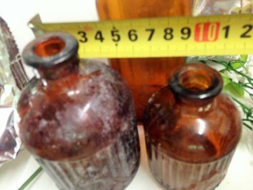 Dump dig Empty brown bottles empty 2 LYSOL-1other