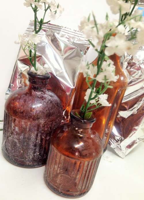 Dump dig Empty brown bottles empty 2 LYSOL-1other