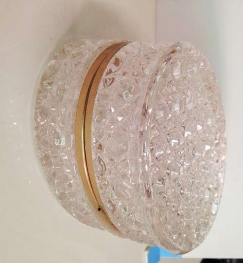 RARE-G.S.E.Ottone Garantito CRYSTAL HingedTRINKET BoxIataliaRefraction Super LuminousHigh resonance