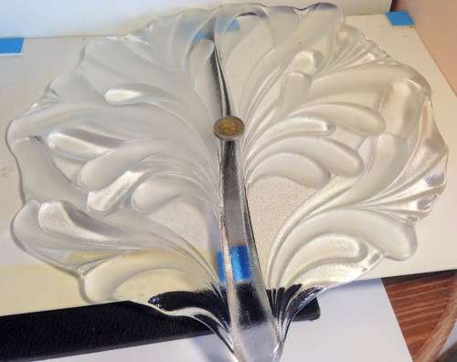 GLASS TRAY Finland Tree Of Life FROSTED WD370MM