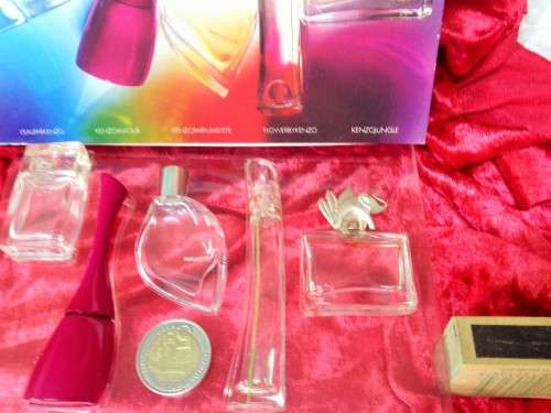 Perfume bottle - 5 miniature KENZO * Travel limited edition boxed  empty