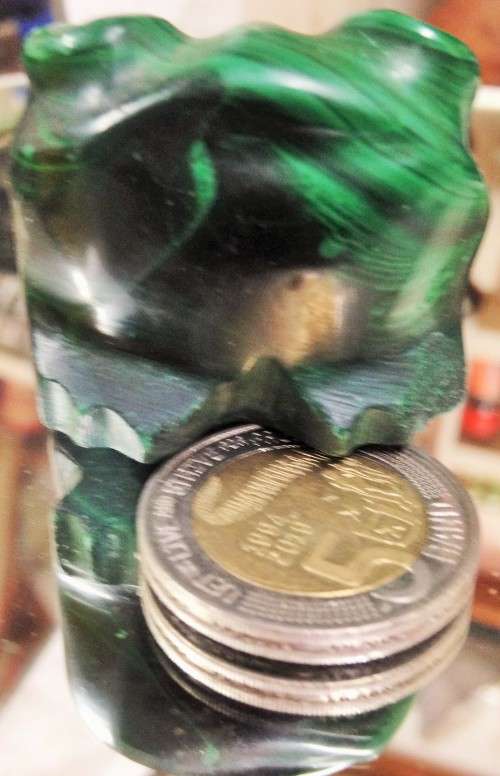 figurine Frog144grms Malachite Semi Precious Gem Stone LOOK At  My Buy NOW listings NO WAITING