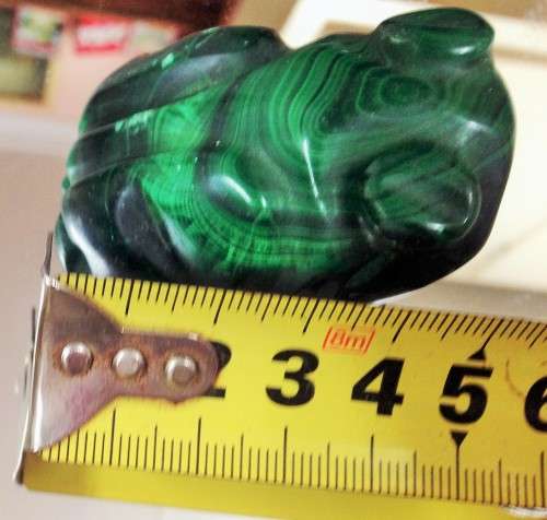 figurine Frog144grms Malachite Semi Precious Gem Stone LOOK At  My Buy NOW listings NO WAITING