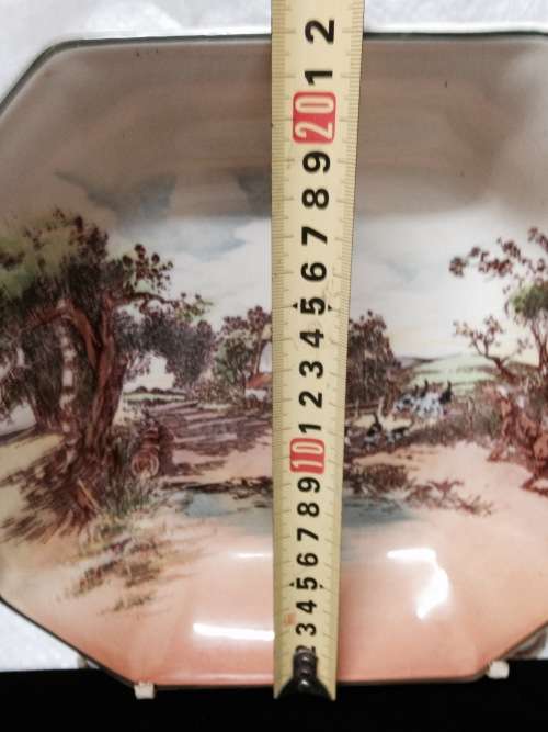 ROYAL DOULTON 6397 Rustic Ware Bowl  22cm*GREAT Octagonal LOOK At My BUY NOW LISTINGS NO WAITING