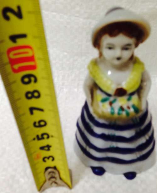 Bambi Spill Vase & Bird + Lady figurine has Epsom in Salt Holder