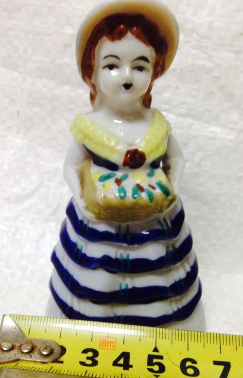 Bambi Spill Vase & Bird + Lady figurine has Epsom in Salt Holder