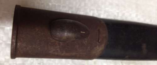 1888 PAttern Enfield Bayonet and Scabbard no frog