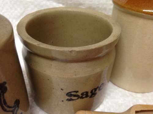 6mix 5 Iron`Stone Bottles*Scoop*Cooks nips+1Sage pot*LOOK At My BUY NOW LISTINGS NO WAITING