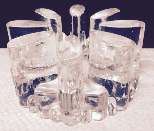 Scandinavian*8 Iceberg Art Glass Crystal LOOK At My BUY NOW LISTINGS NO WAITING
