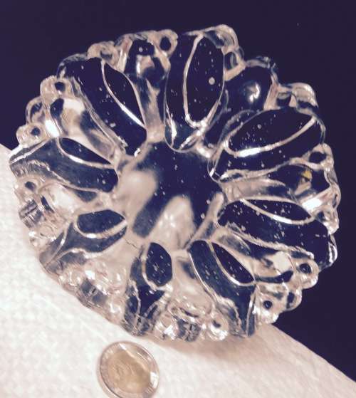 Scandinavian*8 Iceberg Art Glass Crystal LOOK At My BUY NOW LISTINGS NO WAITING