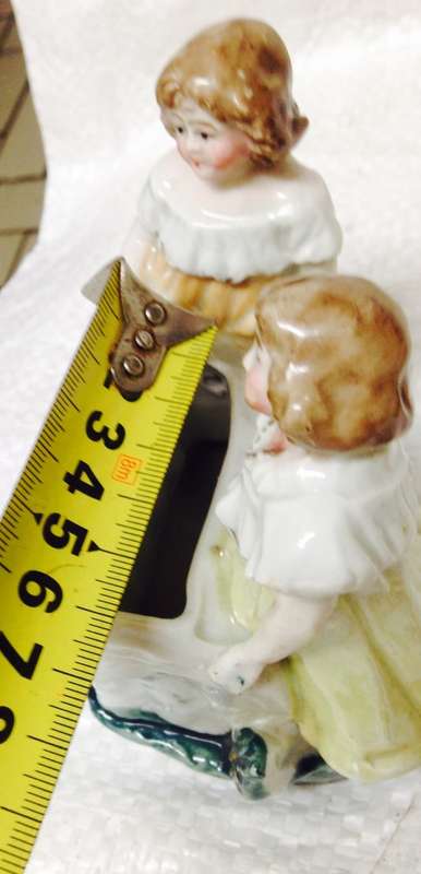 Victorian Girls Ornament fairing Match box TrinketholderLook At All My BUY NOW Listings NO WAITING