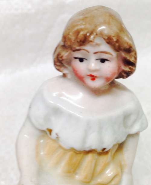 Victorian Girls Ornament fairing Match box TrinketholderLook At All My BUY NOW Listings NO WAITING