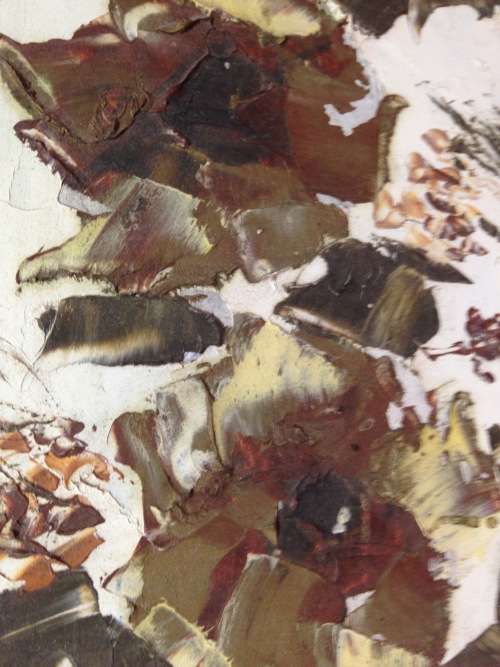 EXQUISITE**Oil on board Oriental style Floral LOOK At My BUY NOW LISTINGS NO WAITING