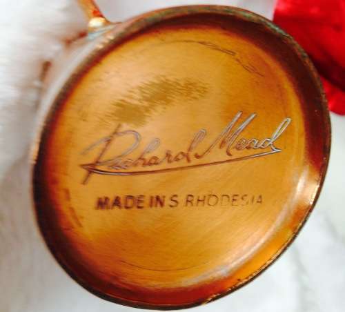 !!!WOW!!RHODESIA COPPER Signed RICHARD MEAD