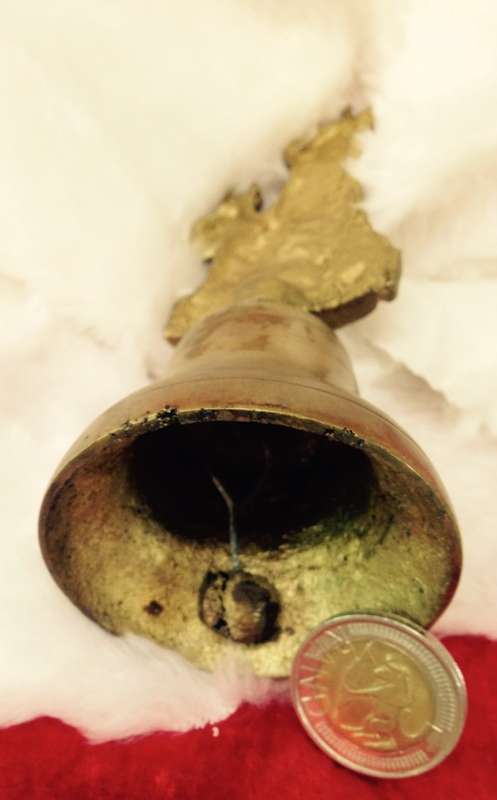 BRASS BELL  2 SCOTTIE DOGS height weight 234 grams 12 cm LOOK At All My BUY NOW LISTINGS NO WAITING