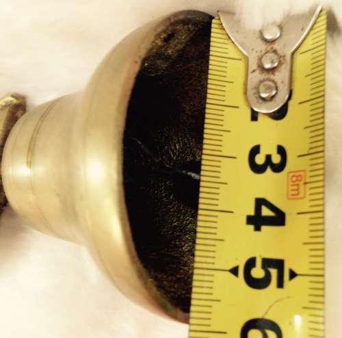 BRASS BELL  2 SCOTTIE DOGS height weight 234 grams 12 cm LOOK At All My BUY NOW LISTINGS NO WAITING