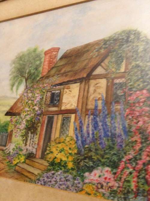 Water Colour *ready to hang LOOK At My BUY NOW LISTINGS NO WAITING
