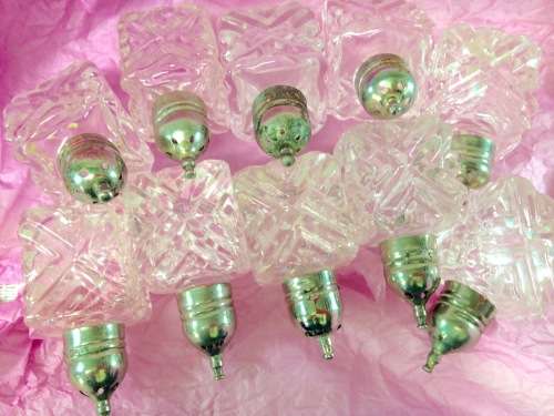 10 Crystal SaltsEPNSLids*GREAT COUNTRY HOME DECOR*L@@KatMyBUY NOW*NoWAITING
