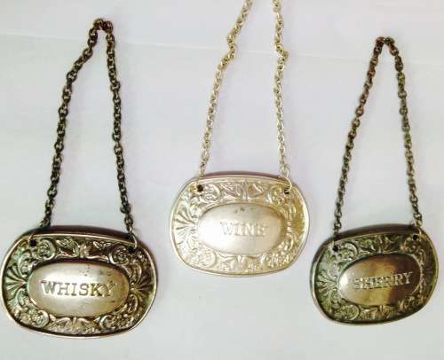 3 EPNS LIQUOR LABEL makerIANTHE*GREAT COUNTRY HOME DECOR*L@@KatMyBUY NOW*NO WAITING