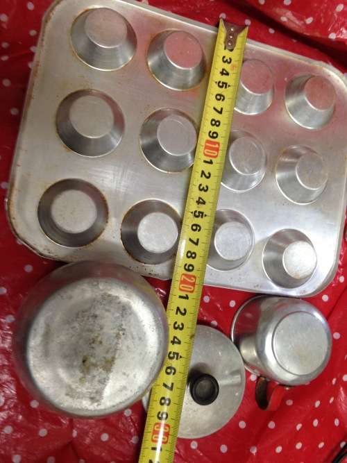 3 lovely Vintage metal item  !!Lets Bake !!items*GREAT COUNTRY HOME DECOR*L@@KatMyBUY NOW*NO WAIT