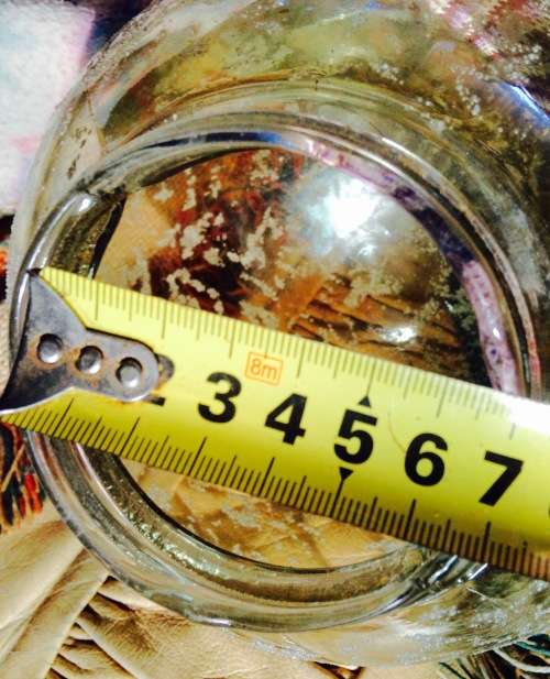EXQUSITE   GLASS LAMP SHADE -1-FROSTED BITS* l@@Kat LOTS PICTURES