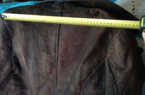 BUFFALO HIDE Genuine +fur lined  double breasted Coat* LOOK At My BUY NOW LISTINGS NO WAITING
