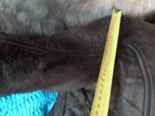 BUFFALO HIDE Genuine +fur lined  double breasted Coat* LOOK At My BUY NOW LISTINGS NO WAITING