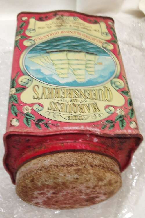 Tea Tin MARQUESS of QUEENSBERRYS selected Blend of Indian look at All My BUY NOW*NO WAITING