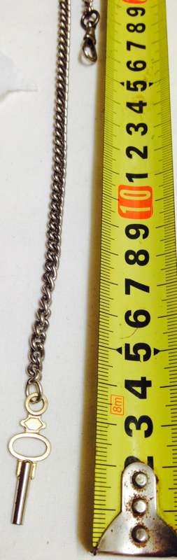 ANTIQUE SilverPlateFOBChainClasp*TbarKeyGREAT COUNTRY HOME DECOR*L@@KatMyBUY NOW*NO WAITiNG