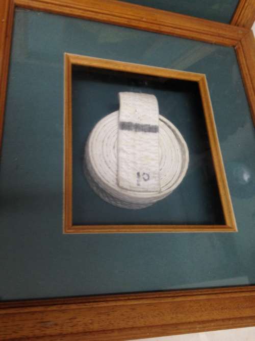 2 BOX FRAMES Karate belts LOOK At My BUY listings NO WAITING