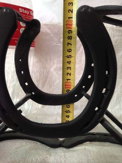 IRON WINE &GLASS -8 HORSE SHOE,s LOOK At My BUY NOW LISTINGS NO WAITING
