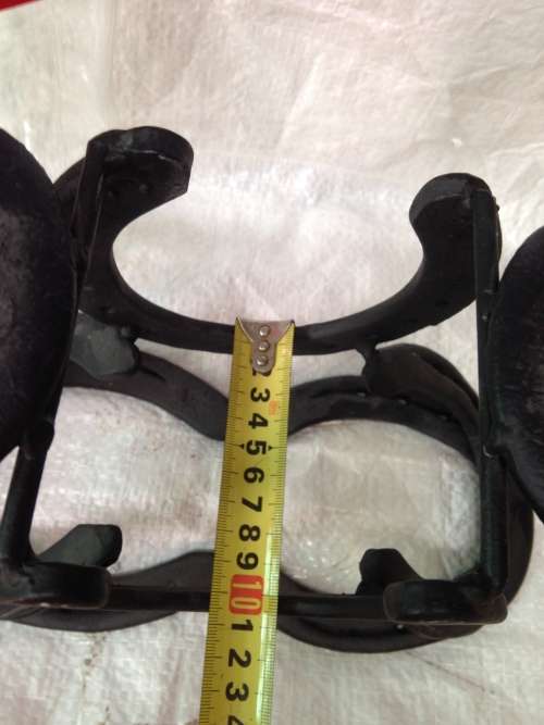 IRON WINE &GLASS -8 HORSE SHOE,s LOOK At My BUY NOW LISTINGS NO WAITING