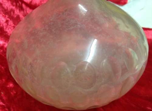 Decanter Vintage Thumbies Glass Star Base Onion Shape LOOK AT MY BUY NOW LISTINGS NO WAITING