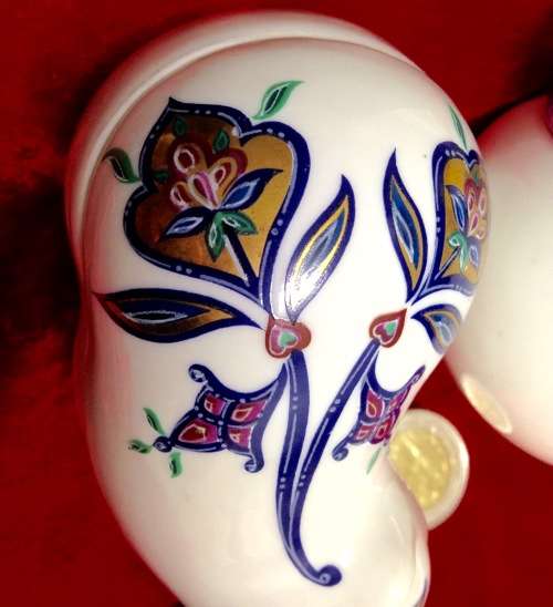 2*Byzantine Cat box Ginger jar ELIZABETH ARDENL@@KatMyBUY NOWitems*NO WAITiNG
