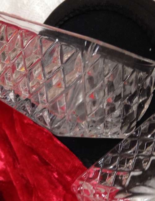 Vase POSY +Box Lidded - Cut CRISTAL de FLANDRE