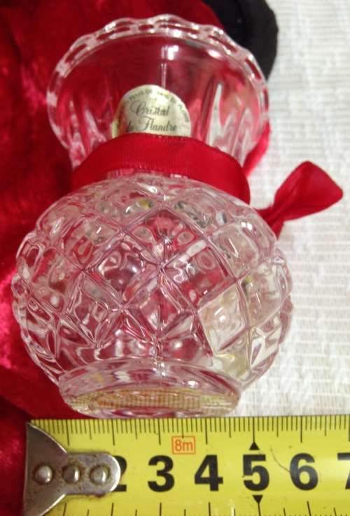 Vase POSY +Box Lidded - Cut CRISTAL de FLANDRE