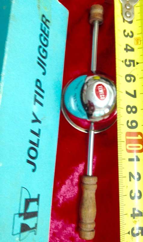 1 ElwecoJOLLY TIP JIGGER BarAccesTotMeasures*GREAT COUNTRY HOME DECOR*L@@KatMyBUY NOW*NO WAITING